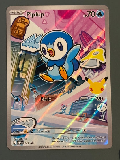 Piplup 042 Promo - MEP - ENG