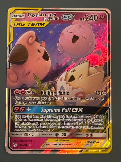 Togepi Cleffa und Igglybuff GX- 143/236