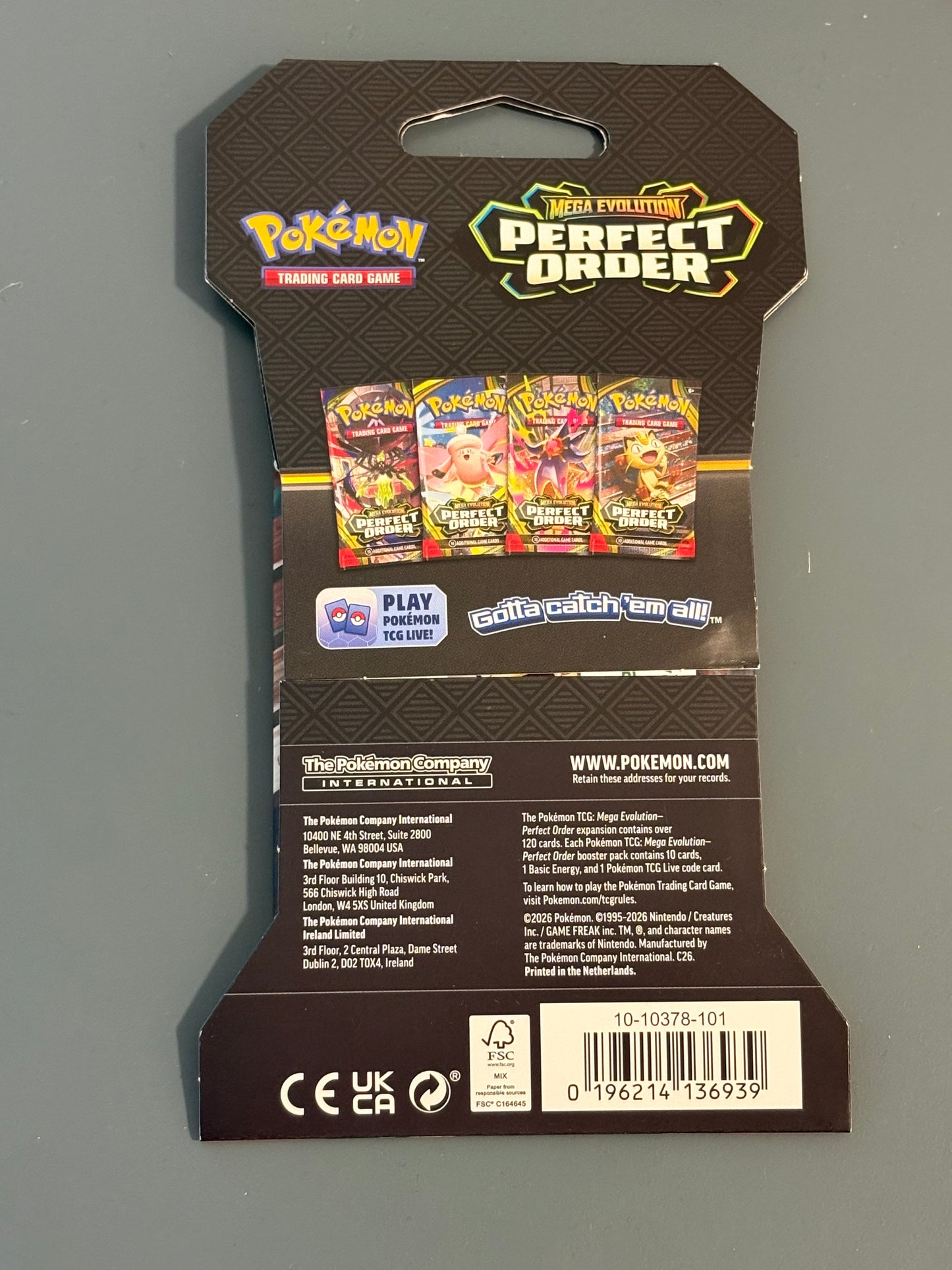 Perfect Order - Sleeved Booster - ENG
