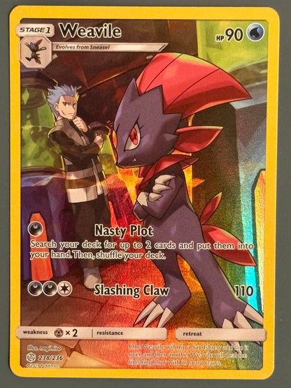 Weavile 238 - Pokemon Cosmic Eclipse - ENG