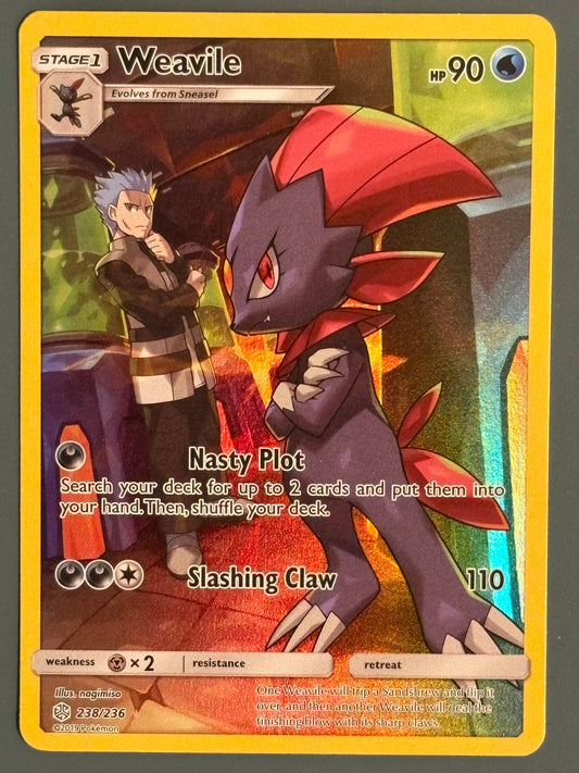 Weavile 238 - Pokemon Cosmic Eclipse - ENG
