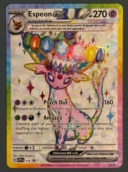 Espeon EX 175 - SVP - ENG Promo
