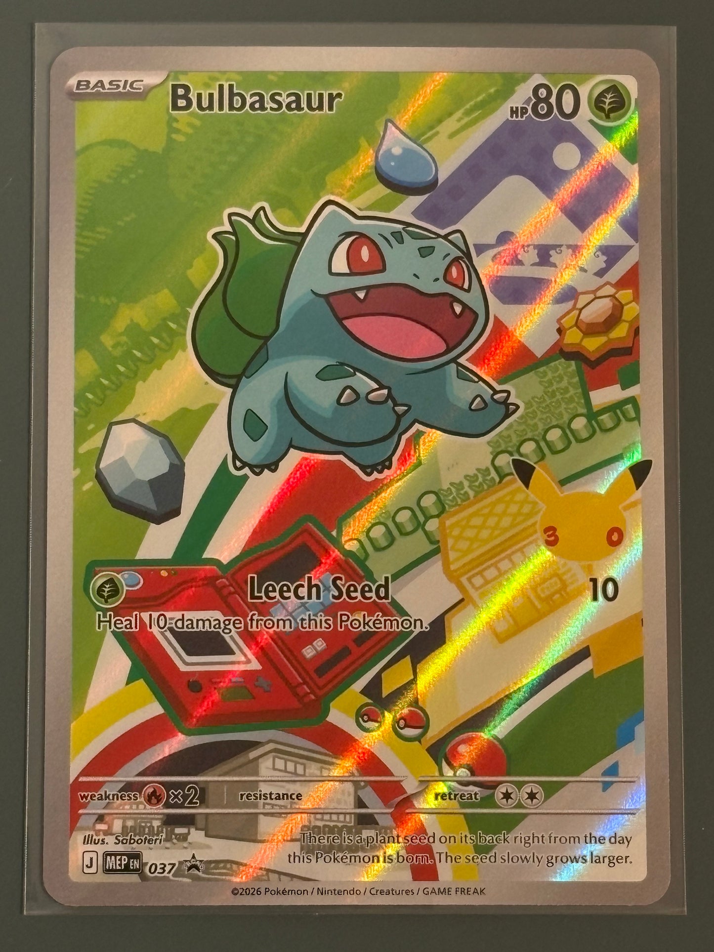 Bulbasaur 037 Promo - MEP - ENG