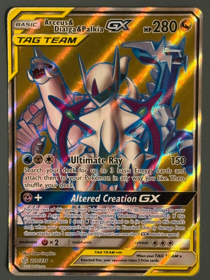 Arceus & Dialga & Palkia GX - CEC 220 - ENG