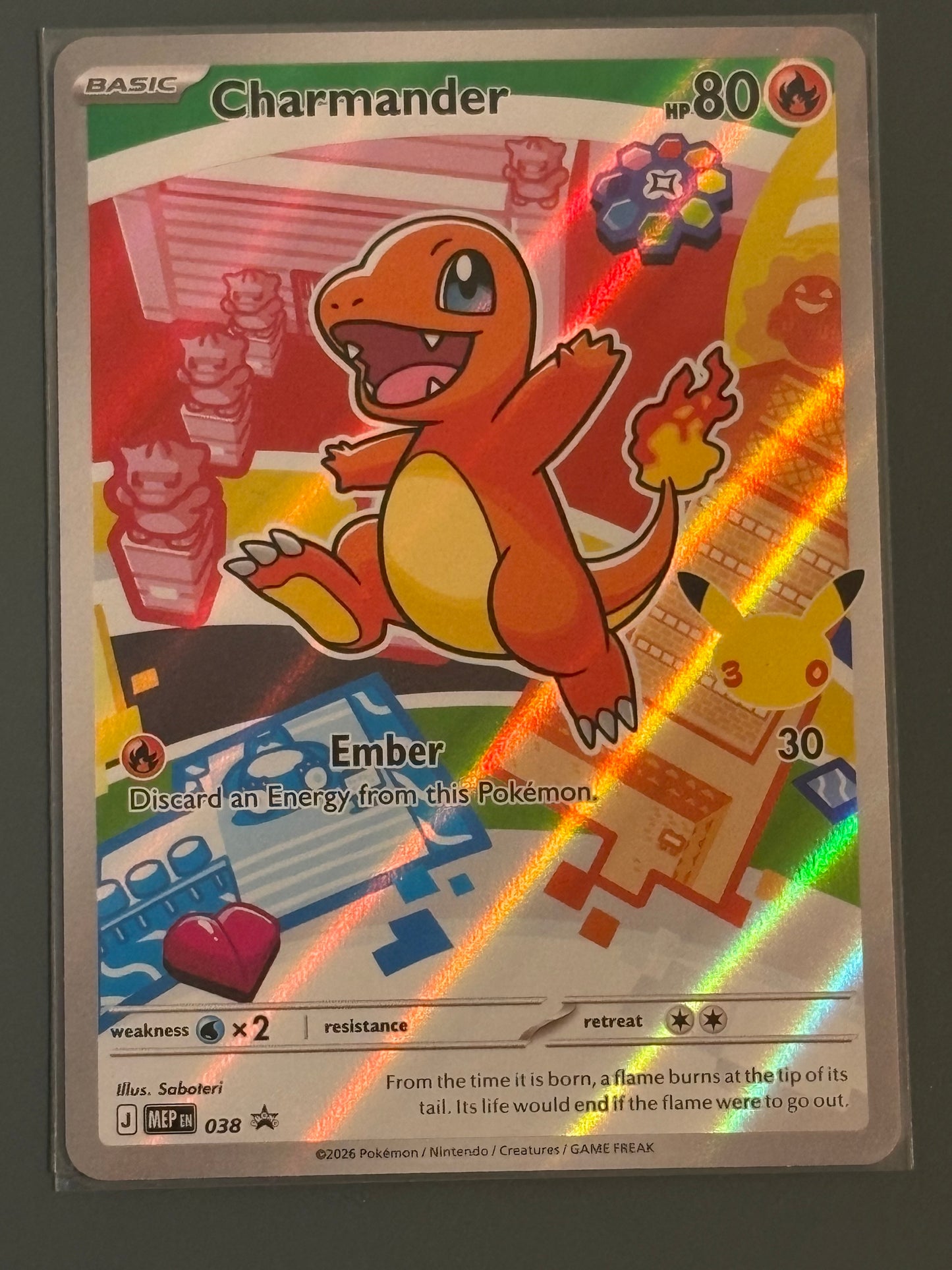 Charmander 038 Promo - MEP - ENG