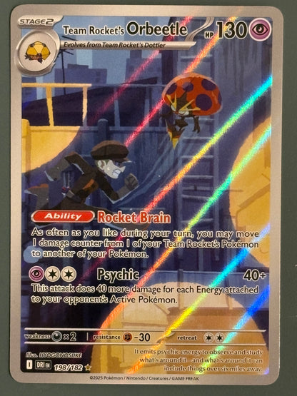 Team Rockets Orbeetle 198 - DRI - ENG